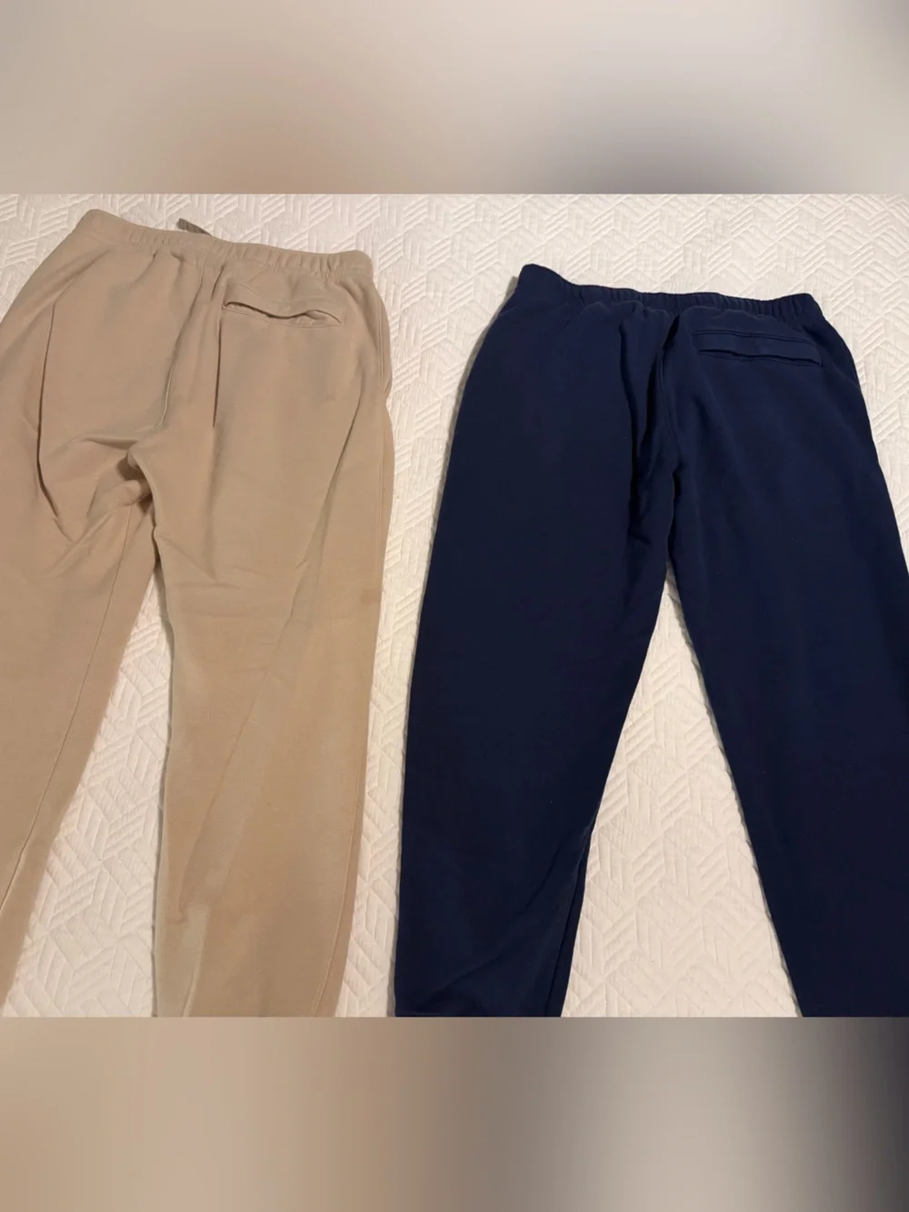 Nike Kids Joggers - Navy & Tan